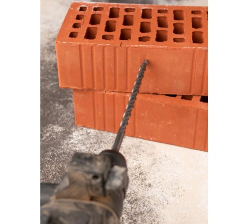 Бур по бетону SDS-plus 8х210 мм (2 резца)(4S спираль) EKF Master  db-8-210-2x4  EKF