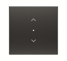 SRB-1-85NS Клавиша одинарная free@home, SKY, жалюзи, черный бархат2CLA852623A1501 ABB