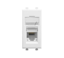 Компьютерная розетка "Белое облако" "Avanti" RJ-45 модульная,кат. 5е , 1 мод  4400461  DKC