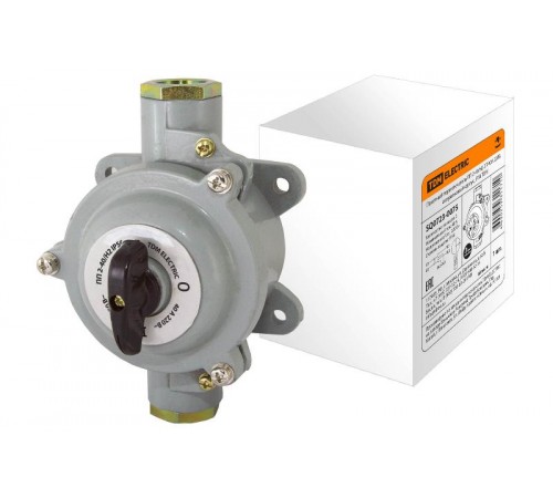 Пакетный переключатель ПП 2-40/Н2 2П 40А 220В, силуминовый корпус, IP56  SQ0723-0075  TDM