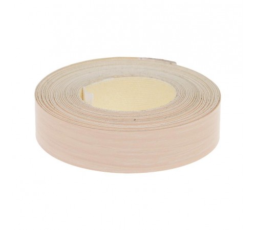Кромочная лента меламиновая с клеем 19 мм - Дуб молочный  (5 м) - пакет   130244  Tech-KREP