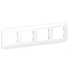 FLITE Artistic Рамка 4-ая РУ-4-А-ФлБ белый  FI-M42-31-20-K01  IEK