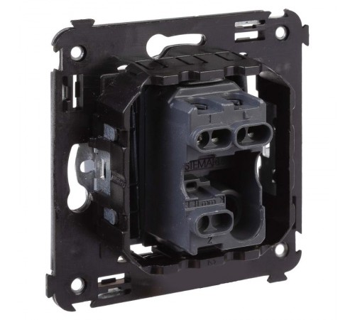 Выключатель одноклавишный в стену, "Avanti", "Закаленная сталь"  4404103  DKC