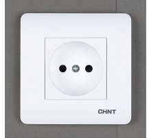 Розетка без заземляющего контакта 16А 250В  715391  CHINT