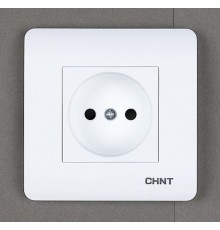 Розетка без заземляющего контакта 16А 250В  715391  CHINT
