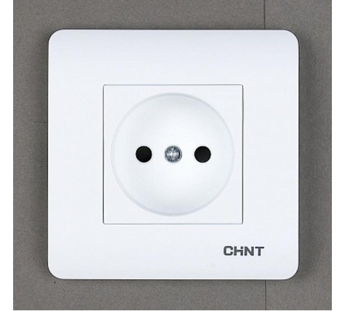 Розетка без заземляющего контакта 16А 250В  715391  CHINT