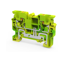 Клемма заземляющая push-in OptiClip CPG-4-PE-I-(0,2-4)-PEN  331855  КЭАЗ