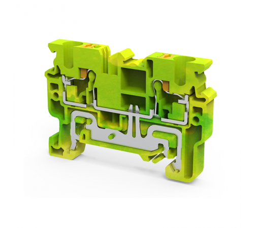Клемма заземляющая push-in OptiClip CPG-4-PE-I-(0,2-4)-PEN  331855  КЭАЗ