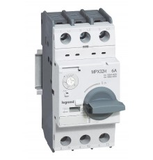 Автоматический выключатель для защиты электродвигателей MPX3 T32H 0,4A 100kA  417322  Legrand