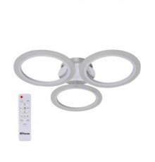 Светильник светодиодный управляемый с пультом 72W, Max. 4200Lum, 3000К-6500K, IP20, белый AL5930 Flow  41671  FERON