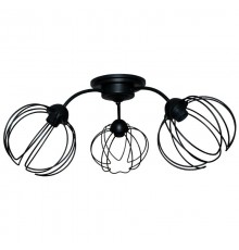 Светильник "Долли" 131 черный муар НПБ 01-3х60-198 Е27  1005404562  Элетех