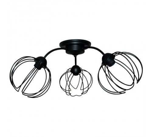 Светильник "Долли" 131 черный муар НПБ 01-3х60-198 Е27  1005404562  Элетех