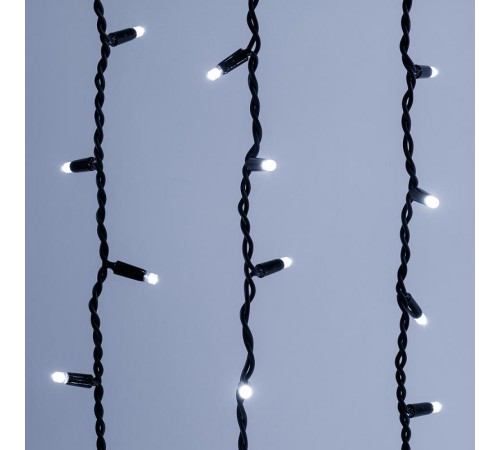 Светодиодная гирлянда ARD-CURTAIN-PRO-2000x3000-BLACK-760LED-STD WHITE (230V, 70W)  026064  Arlight
