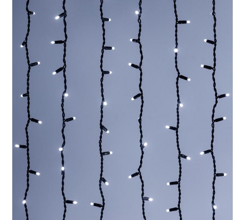 Светодиодная гирлянда ARD-CURTAIN-PRO-2000x3000-BLACK-760LED-STD WHITE (230V, 70W)  026064  Arlight