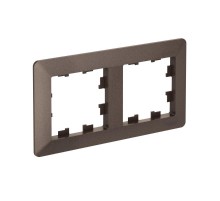 AtlasDesign Air Рамка 2-ая, Мокко / Дымчатый Черный  ATN220602  SE