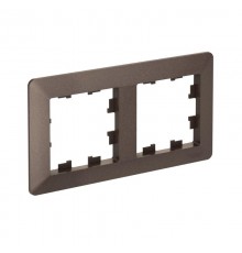 AtlasDesign Air Рамка 2-ая, Мокко / Дымчатый Черный  ATN220602  SE