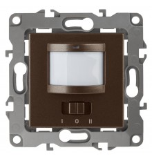 12-4103-13  Датчик движения 2-проводной, 180-240В, 200Вт, IP20, Эра12, бронза  Б0031258  ЭРА