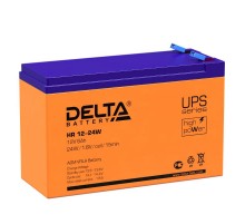 Акумуляторная батарея UPS серии HR 12-24 W 12В/6Ач  HR 12-24 W  DELTA