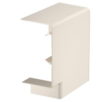 Плоский угол кабельного канала Rapid 80 70x130 мм (ABS-пластик,кремовый) (GK-FH70130CW)  6274421  OBO Bettermann
