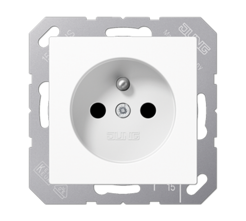 розетка франко-бельгийской системы A1520FBFKIWW Jung
