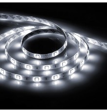 Лента светодиодная LS607/ 60SMD(5050)/м 14.4Вт/м 12V 5000*10*3.0мм 6500К, IP65  27652  FERON