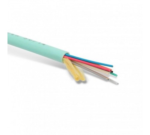 FO-MB-IN-503-144-HFLTx-AQ Кабель волоконно-оптический 50/125(OM3) многомодовый, 144 волокна,  (micro bundle) HFLTx  485376  Hyperline