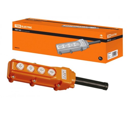 Пульт управления ПКТ-62 на 4 кнопки IP54   SQ0706-0001  TDM