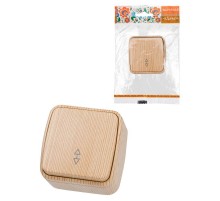 Переключатель на 2 направления 1-кл. открытой установки IP20 10А, сосна "Дача" Народная  SQ1824-0053  TDM