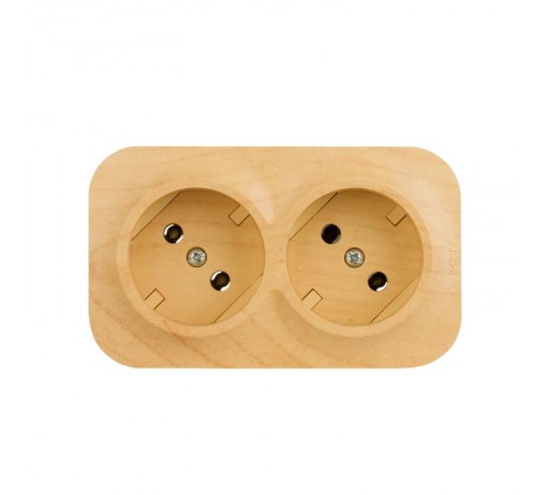 Quteo Сосна Розетка 2-я без заземления  782281  Legrand