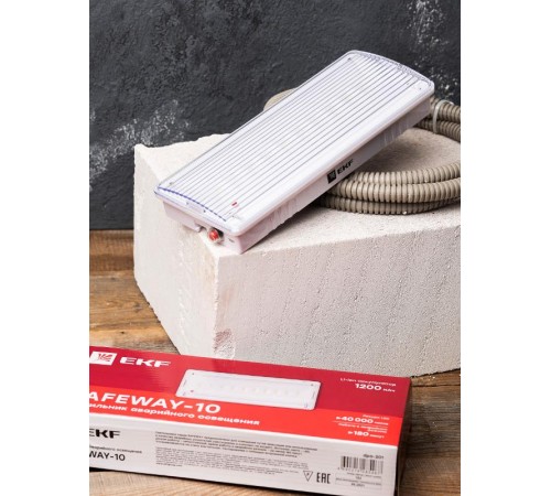 Светильник аварийного освещения SAFEWAY-10 LED  dpa-201  EKF