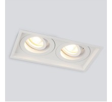 Светильник встраиваемый карданный 1071/2 MR16 WH белый  a036504  Elektrostandard