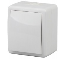 Переключатель 11-1403-01  IP54, 10АХ-250В, ОУ, Эксперт, Белый Б0020673  ЭРА