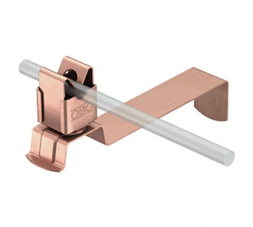 Держатель прутка для черепичной кровли диагональный  * (157 FX-CU)  5215879  OBO Bettermann