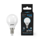 Лампа светодиодная Шар 9.5W 950lm 6500K E14 LED 1/10/100  105101310  Gauss