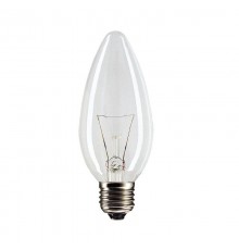 Лампа накаливания ЛОН Stan 40W E27 230V B35 CL 1CT/10X10  921492044218  PHILIPS