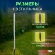 Cветильник садовый декоративный Пузырьки на солнечной батарее, ERASF024-22 4 шт 53 см  Б0044231  ЭРА