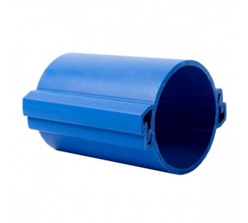 Труба гладкая разборная ПНД 110 мм (450Н), синяя PROxima  tr-hdpe-110-450-blue  EKF
