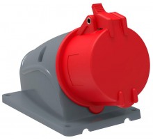 Розетка стационарная ССИ-115 16А-6ч/200/346-240/415В 3Р+РЕ+N IP44 MAGNUM  PSN12-016-5  IEK