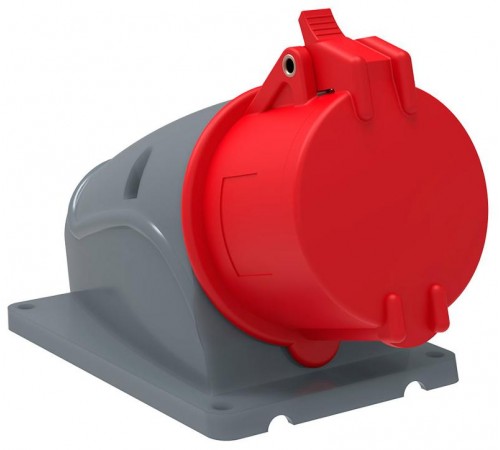 Розетка стационарная ССИ-115 16А-6ч/200/346-240/415В 3Р+РЕ+N IP44 MAGNUM  PSN12-016-5  IEK