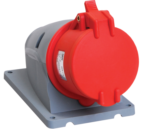 Розетка стационарная ССИ-115 16А-6ч/200/346-240/415В 3Р+РЕ+N IP44 MAGNUM  PSN12-016-5  IEK