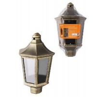 Светильник садово-парковый НБУ 06-60-003 настенный, пластик, расс. поликарбонат, бронза   SQ0330-1403  TDM
