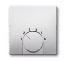 Плата центральная (накладка) для механизма терморегулятора (термостата) 1094 U, 1097 U, серия pur/сталь  1710-0-3755   2CKA001710A3755  ABB