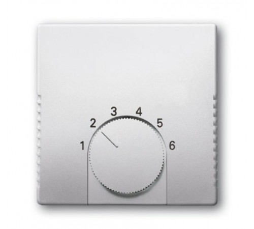 Плата центральная (накладка) для механизма терморегулятора (термостата) 1094 U, 1097 U, серия pur/сталь  1710-0-3755   2CKA001710A3755  ABB