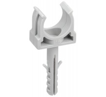 Держатель с защёлкой и дюбелем CT16 (без винта)  CTA10MP-CT16-K41-100  IEK