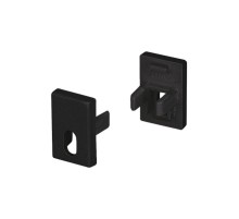 Заглушка SL-MINI-8-H12 BLACK с отверстием (Arlight, Пластик)  037506  Arlight