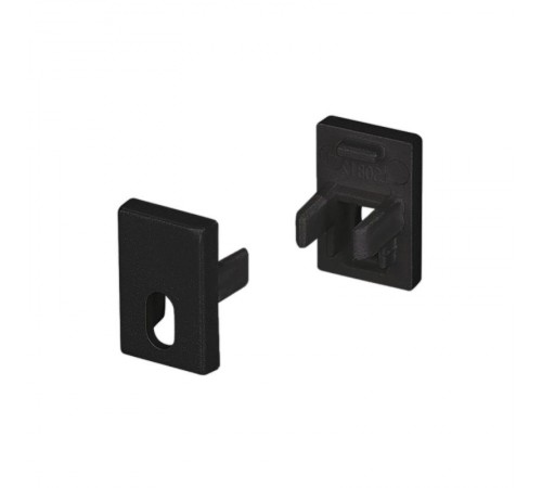 Заглушка SL-MINI-8-H12 BLACK с отверстием (Arlight, Пластик)  037506  Arlight
