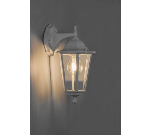 Светильник садово-парковый 6202 100W 230V E27 225*195*380мм белый  11065  FERON