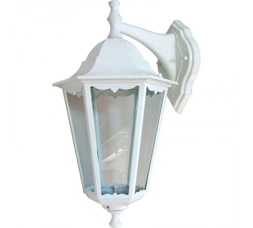 Светильник садово-парковый 6202 100W 230V E27 225*195*380мм белый  11065  FERON