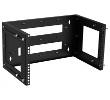 ITK Рама настенная рег. 300-500мм 6U чер.  FW05-6U35  ITK