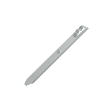 Прямой вбиваемый держатель для прутка  5-12 мм и полосы до 30 мм H70 мм  PVD-D5-12-B30  КМ-профиль